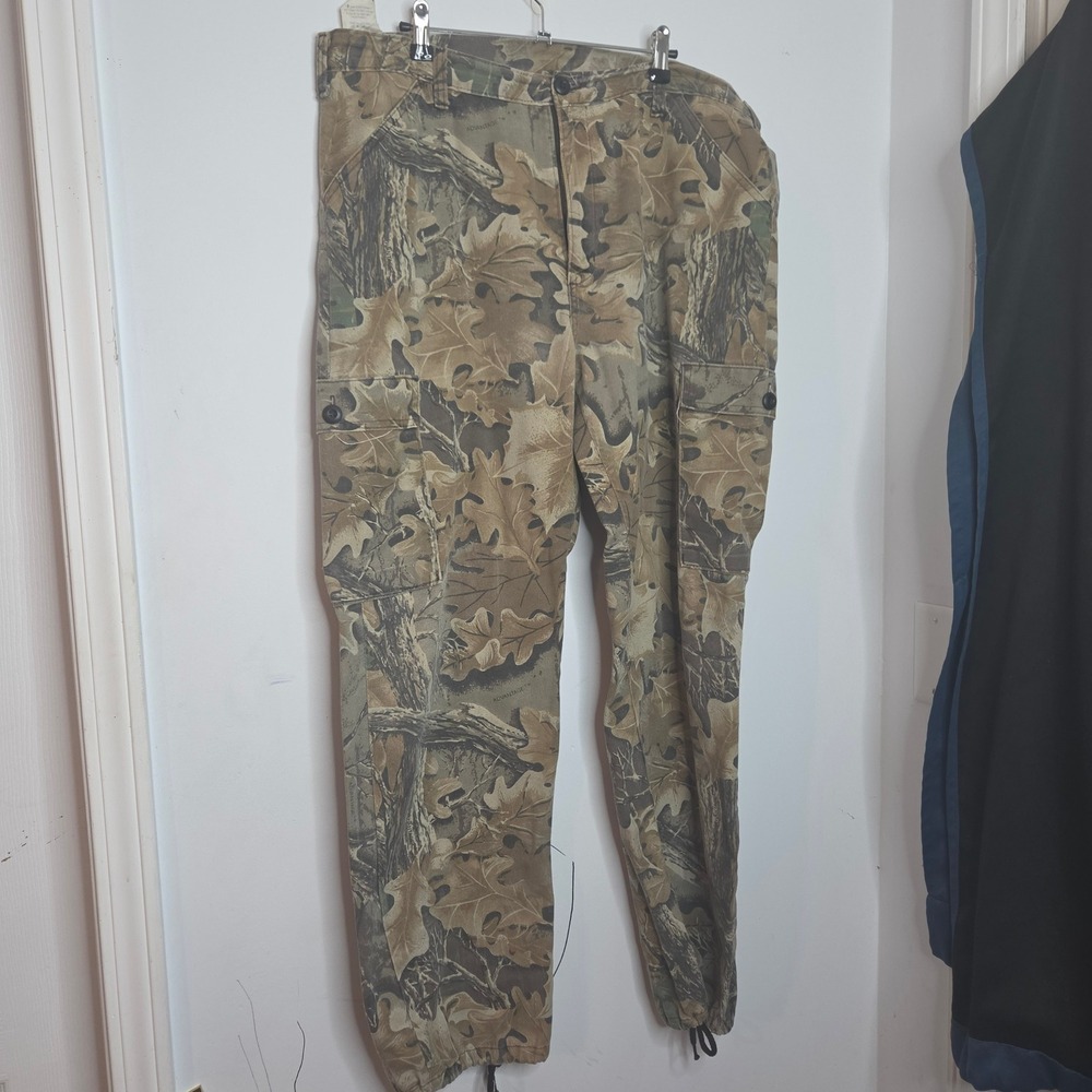 Liberty Advantage Timber Camo Cargo Pants Mens Large‎ 36 38 Hunting Outdoor